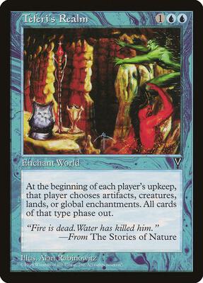 Teferi's Realm card from Visions