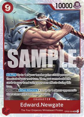 Edward.Newgate (Reprint) card from Premium Booster -The Best-
