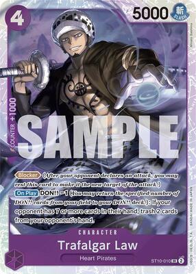 Trafalgar Law (ST10-010) (Reprint) card from Premium Booster -The Best-