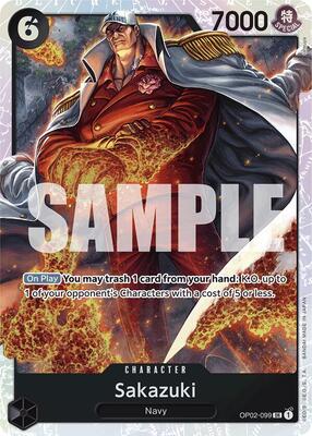 Sakazuki (Reprint) card from Premium Booster -The Best-