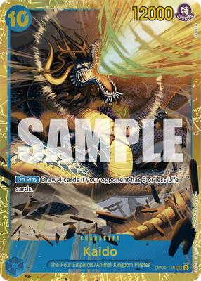 Kaido (OP05-118) (Reprint) card from Premium Booster -The Best-