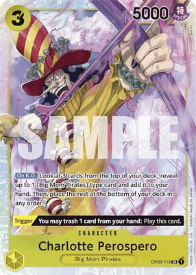 Charlotte Perospero (Reprint) card from Premium Booster -The Best-