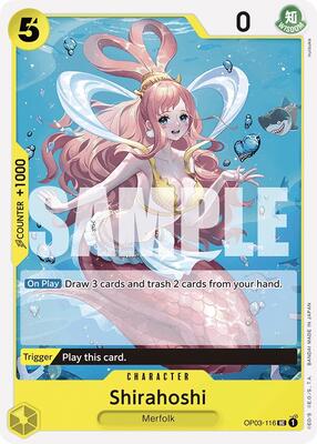 Shirahoshi (OP03-116) (Reprint) card from Premium Booster -The Best-