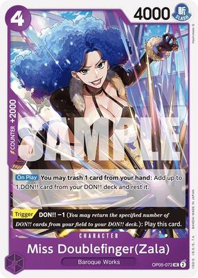Miss Doublefinger(Zala) (Reprint) card from Premium Booster -The Best-