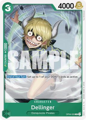 Dellinger (Reprint) card from Premium Booster -The Best-