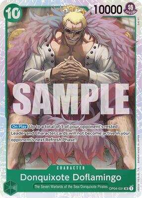 Donquixote Doflamingo (Reprint) card from Premium Booster -The Best-