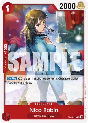 Nico Robin (Reprint) card from Premium Booster -The Best-