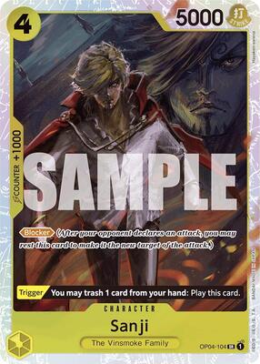 Sanji (Reprint) card from Premium Booster -The Best-