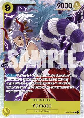 Yamato (OP04-112) (Reprint) card from Premium Booster -The Best-