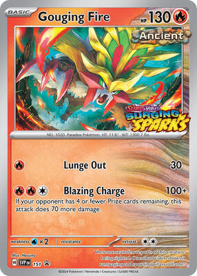 Gouging Fire - 151 card from SV: Scarlet & Violet Promo Cards