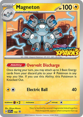 Magneton - 153 card from SV: Scarlet & Violet Promo Cards