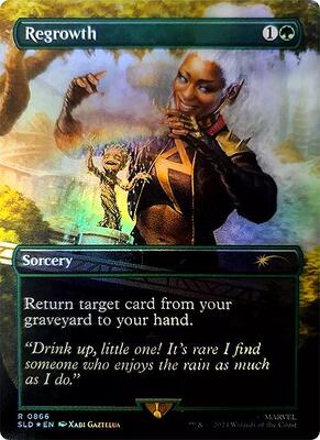 Regrowth (0866) card from Secret Lair Drop Series