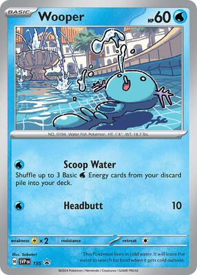Wooper - 155 card from SV: Scarlet & Violet Promo Cards