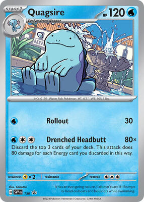 Quagsire - 156 card from SV: Scarlet & Violet Promo Cards