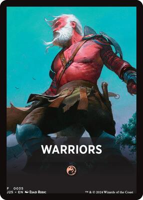 Warriors Theme Card card from Foundations Jumpstart