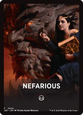 Nefarious Theme Card card from Foundations Jumpstart