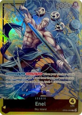 Enel (Sound Loader Vol. 2) card from One Piece Promotion Cards