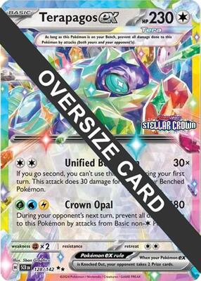 Terapagos ex - 128/142 card from Jumbo Cards