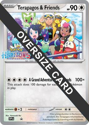 Terapagos & Friends card from Jumbo Cards