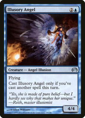 Illusory Angel card from Planechase 2012