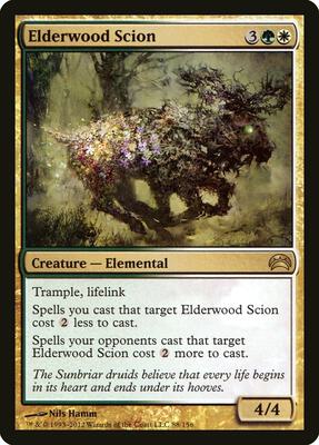 Elderwood Scion card from Planechase 2012
