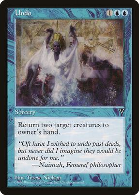 Undo card from Visions