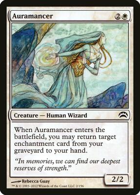 Auramancer card from Planechase 2012