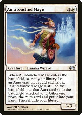 Auratouched Mage card from Planechase 2012