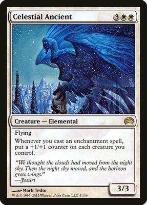 Celestial Ancient card from Planechase 2012