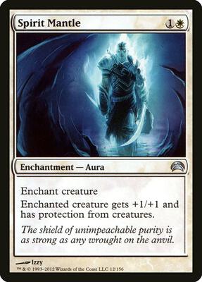 Spirit Mantle card from Planechase 2012