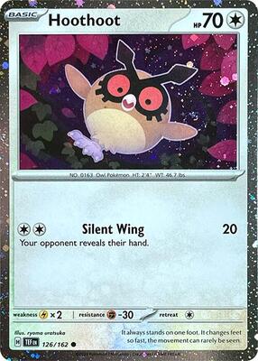 Hoothoot - 126 (Cosmos Holo) card from Miscellaneous Cards & Products