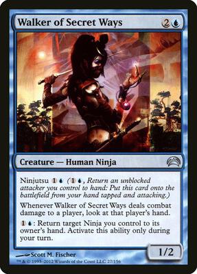 Walker of Secret Ways card from Planechase 2012