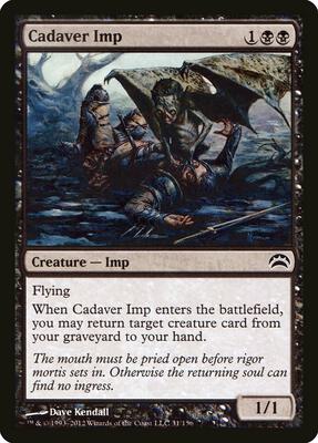Cadaver Imp card from Planechase 2012