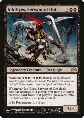 Ink-Eyes, Servant of Oni card from Planechase 2012