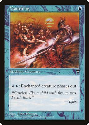 Vanishing card from Visions