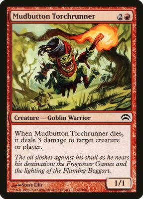 Mudbutton Torchrunner card from Planechase 2012