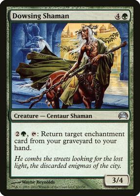 Dowsing Shaman card from Planechase 2012