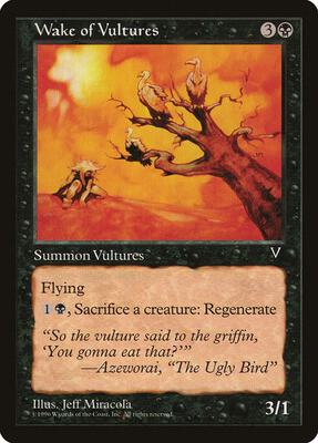 Wake of Vultures card from Visions