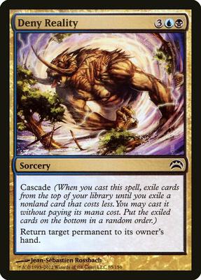 Deny Reality card from Planechase 2012