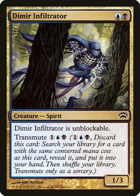 Dimir Infiltrator card from Planechase 2012