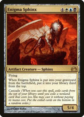 Enigma Sphinx card from Planechase 2012