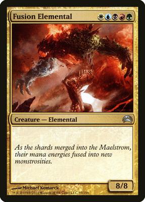 Fusion Elemental card from Planechase 2012