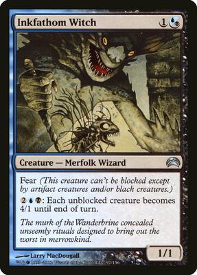 Inkfathom Witch card from Planechase 2012