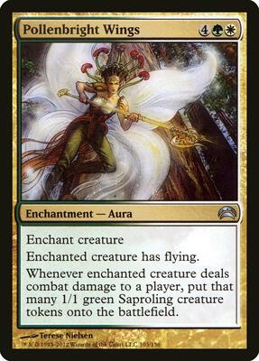 Pollenbright Wings card from Planechase 2012