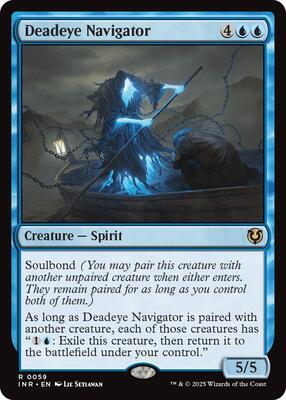 Deadeye Navigator card from Innistrad Remastered