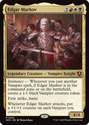 Edgar Markov card from Innistrad Remastered