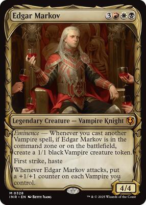 Edgar Markov (Showcase) card from Innistrad Remastered