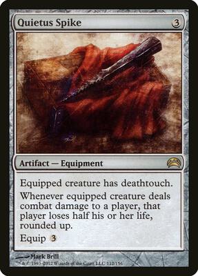 Quietus Spike card from Planechase 2012