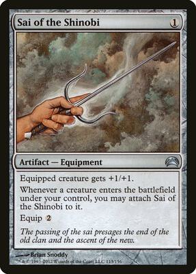 Sai of the Shinobi card from Planechase 2012