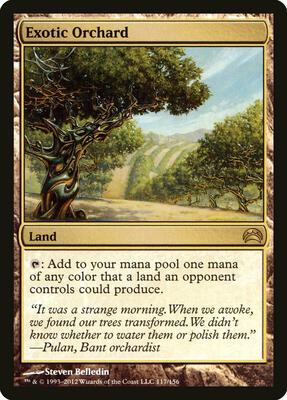 Exotic Orchard card from Planechase 2012